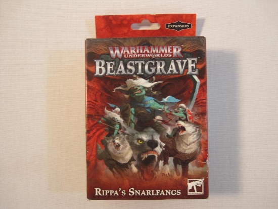 Warhammer Underworlds: Beastgrave Rippa's Snarlfangs Expansion Pack, 2019 Games Workshop, New in
