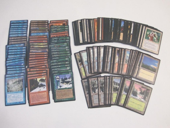 Over 100 Magic the Gathering Cards from Ice Age Set, 6 oz