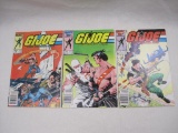 Three G.I. Joe A Real American Hero! Comics including Issue #30, Dec 1984, #52, 54, Oct, Dec 1986, 6