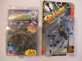 Two Todd McFarlane's Spawn Ultra-Action Figures, Includes Violator 1996 Plus Special Edition Comic