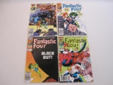 Four Fantastic Four Comic Books Issues #291-294, June-Sept 1986, Marvel Comics Group, 8 oz
