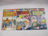 Kamandi-The Last Boy on Earth, Three DC Comics Issues #34, 37, Oct 1975, Jan 1976, DC Giant #32 Aug