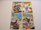 Fantastic Four, Four Marvel Comics Group Comics Includes Issues #303-306, Feb-May 1987, 8 oz