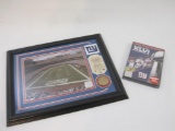New York Giants Framed Giants Stadium Picture and sealed Super Bowl XLVI Champions DVD, picture is #