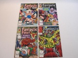 Fantastic Four, Four Marvel Comics Includes Issues #327-330, June-Sept 1989, 8 oz