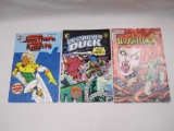 Three Comic Books includes Slaughterman #2, 1983, Comico Comics, Destroyer Duck #2, Jan 1983,