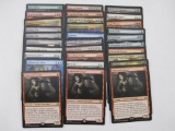 Rare Magic the Gathering Cards including playset of Falkenrath Gorger, Spined Sliver, Hoarding