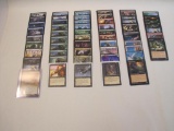 Over 50 Magic the Gathering Cards, mixed rarity, including foil Relic Axe, Deathpact Angel,