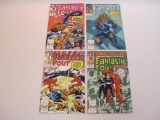 Four Fantastic Four Comic Books includes Issues #331-334, Oct, Nov, Mid Nov, Dec 1989, Marvel