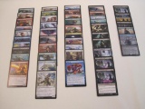 Over 50 Magic the Gathering Cards, mixed rarity, including foil Nissa Nature's Artisan, Infinite
