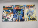 Three DC Comic Books includes Batman #364, Oct 1983, Two The Brave and the Bold, Batman and