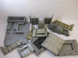 GI Joe ARAH Headquarters Command Center Playset, see pictures for included pieces, AS IS, 6 lbs