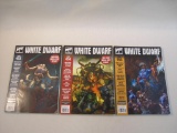 Three Warhammer White Dwarf Magazines Issues 453, 454, 455, Apr, May, Aug, 2020, Games Workshop, 2