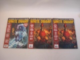 Three The Ultimate Warhammer Magazine White Dwarf Issues 33, Two 34, May, June, 2019, Games