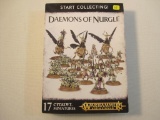 Warhammer Age of Sigmar: Deamons of Nurgle, 17 Citadel Miniatures, 2017 Games Workshop, 1 lb