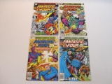 Four Fantastic Four Comic Books includes Issues #207-208, June, July 1979, #212, 213, Nov, Dec 1979,