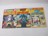 Superboy, Starring The Legion of Super-Heroes, Three Comic Books includes Issues #203, #204, Aug,