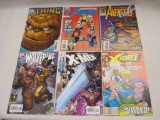 Six Marvel Comics Includes Avengers #377, Aug 1994, #4, 1st App Warbird, May 1988, Uncanny X-Men