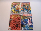 Four Fantastic Four Comic Books includes Issues #218-220, 222, May-July, Sept 1980, Marvel Comics