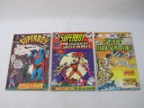 Three Superboy DC Comics Issues #175, June 1971, Starring the Legion of Super-Heroes #197, Sept