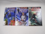 Star Wars, Three Dark Horse Comics includes Dark Force Rising #4 of 6, Aug 1997, Vader's Quest #2 of