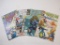 Four Fantastic Four Comic Books Nos. 332 and 374-376, Nov 1989-May 1993, Marvel Comics, 11 oz
