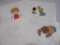 1970s Billy Jo Jive (Sesame Street) Original Animation Artwork Production Cels