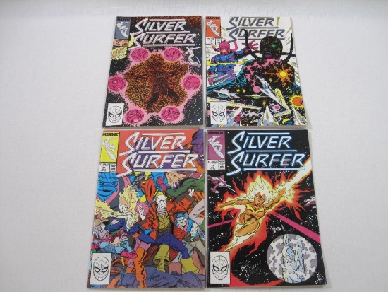 Silver Surfer, Four Marvel Comics Issue's #9-12, Mar-Jun 1988, Marvel Ent. Group, Inc., 7 oz