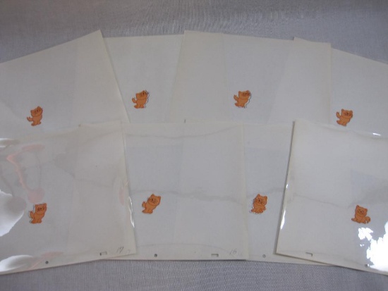 My Little Pony Twinkles the Cat Original Animation Artwork Production Cels, sequential set