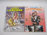 Two Magazines, Includes National Lampoon's Magazine Aug 86 and Marvel Super Special V1 26 1983, 6oz