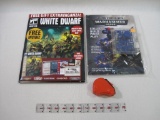 Two Warhammer Magazines includes Warhammer White Dwarf Issue 458 Free Gift Extravaganza and Getting