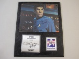 Signed Leonard Nimoy Spock USS Enterprise 25th Anniversary Limited Edition Display #1995/2500, 4 lbs