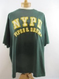 NYPD Pipes & Drums Vintage T-Shirt, Size XXL, see pictures for condition AS IS, 8 oz