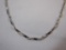 14K White Gold Necklace, Italy, 2.9 g