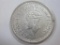 British India 1944 One Rupee Coin, 50% Silver
