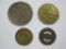 Tokens including Aladdin's Castle Genie Amusement Arcade Token, NJ PSCT Bus Token and more