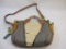 OrVANY Pebble Leather Color Block Satchel with branded storage bag, 1 lb