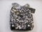 New B Makowsky Leopard Print and Patent Leather Purse with branded storage bag, 1 lb 4 oz