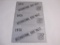 Three 1978 MG Car Club International 1000 Rally Metal Engraved License Plates, 1 lb 7 oz