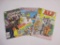 Three Comic Books: The Further Adventures of Indiana Jones No. 2 (Feb 1983), Alf No. 5 (July 1988),
