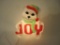 Vintage Joy Polar Bear Christmas Blow Mold, Empire, 1 lb 3 oz