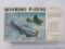 Williams Bros. Inc. Seversky P-35/S2 Pursuit or Racer Model Kit, 1/32 Scale, Unassembled, Factory