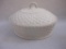 Belleek Everyday Basketweave Covered Serving Dish, new in box, 3 lbs 11 oz