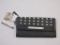 New B Makowsky Wallet: Black Pebble Leather with Studs, 6 oz