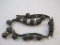 Vintage Collar of Sleigh Bells, see pictures AS IS, 1 lb 8 oz