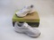 Ryka White/Silver Mesh Sneakers/Walking Shoes, size 9W, new in box, 1 lb 8 oz