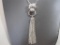 Sterling Silver Panther Head Tassel Necklace by Silver Style, silver tone, 14.9 g total weight