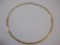 Beautiful 14K Gold Omega Chain Necklace, 17.5 g