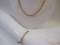 Stunning 14K Gold Twisted Necklace and Bracelet Set, 27.9 g total weight