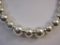 Sterling Silver Chunky Ball Necklace, 78.3 g